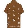 LA LEELA Men's Beach Cruise Holidays Shirts Casual Button Down Shirts For Men Summer Vacation Aloha Tops Hawaiian Shirt - 2 of 4
