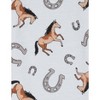 Leveret Cotton Matching Family Pajamas Horse Print - image 3 of 4