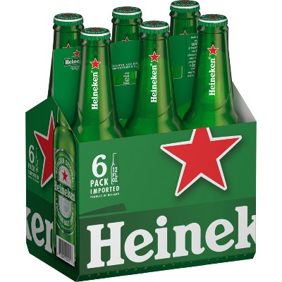 Heineken Original Lager Beer  - 6pk/12 fl oz Bottles
