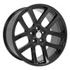 OE Wheels DG51 22 Inch Rim Fits Ram SRT Style 5x139.7 22x10 Gloss Black - Hollander 2223 (1) - 3 of 4