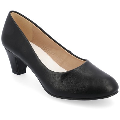 Low black heel on sale shoes