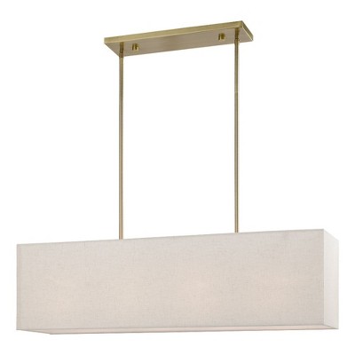 Livex Lighting Summit 4 - Light Chandelier in  Antique Brass