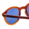 John Varvatos V519 Round Sunglasses Crystal Red Horn Marble & Silver Mirror 47mm - 4 of 4