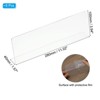 Unique Bargains Acrylic Smooth L-Shaped Bedroom Kitchen Office Shelf Divider - 2 of 4