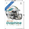 Trends International NFL Miami Dolphins - Drip Helmet 20 Unframed Wall Poster Prints - 3 of 4