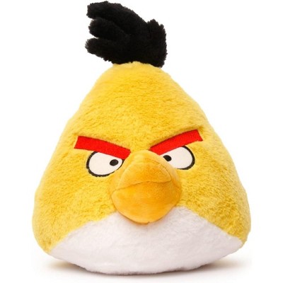 Mighty Mojo Angry Birds Chuck Yellow Bird Plush Doll 9 : Target