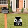 Big Dot of Happiness Honk for Our Graduate - Grad Outdoor Lawn Sign - Graduation Party Yard Sign - 1 Piece - 2 of 4