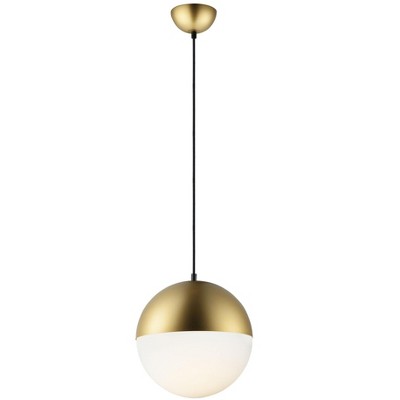 ET2 Lighting Half Moon 1 - Light Pendant in  Metallic Gold