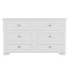 NicBex 6 Drawers Elegant Design Wooden Dresser,Double Chest of Drawers with Metal Handles for Dining Room,Living Room,Entryway,Hallway - 4 of 4