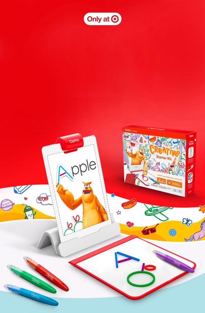 Osmo - Monster Starter Kit for iPad, Ages 5-10, 3 Kuwait