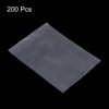 Unique Bargains Transparent Glossy Tear Resistant Dust-proof Plastic Poly Bags 200 Pcs - 3 of 3