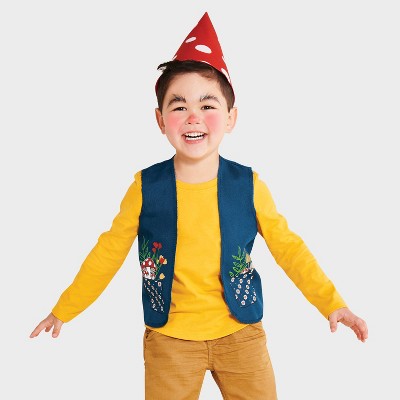 Toddler Gnome Halloween Costume Vest with Headpiece One Size - Hyde & EEK! Boutique™, 1 of 4