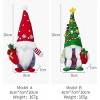 Christmas Gnomes Plush Decoration,Gnome Plush Christmas Decoration Handmade Swedish Dwarf Scandinavian Tomte Elf Gnomes for Home Office Table Decor - 2 of 4