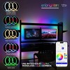 Enbrighten Vibe Flex  Color Changing RGBIC 3000K 16.4' - 3pc Tray - 3 of 4