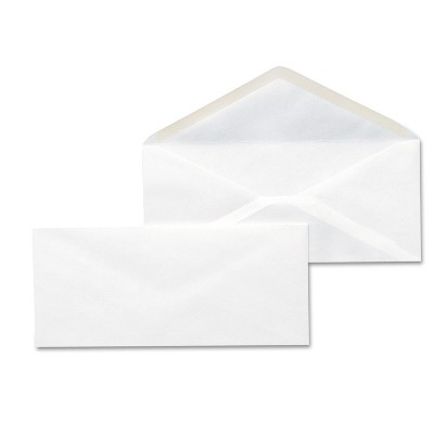 UNIVERSAL Business Envelope #10 4 1/8 x 9 1/2 White 500/Box 35210