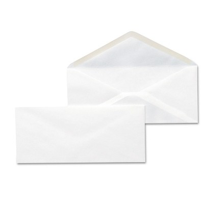 UNIVERSAL Business Envelope #10 4 1/8 x 9 1/2 White 500/Box 35210