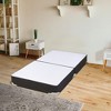 Continental Sleep, 8-Inch Fully Assembled Wood Split Traditional Box Spring/Foundation for Mattress Set, - 2 of 4