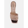 Adorbs Braided Straps Slip On Women Sandals - 4 of 4