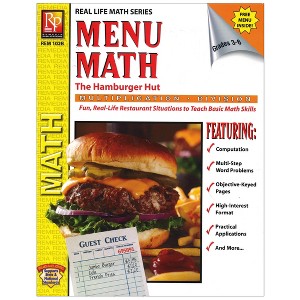 Remedia Publications Menu Math: The Hamburger Hut Book, Multiplication & Division - 1 of 1