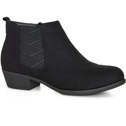 Cloudwalkers  Women's Wide Fit Darcy Chelsea Boot - Black - 7w : Target