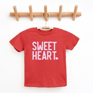 The Juniper Shop Sweetheart Puff Print Toddler Short Sleeve Tee - 1 of 3