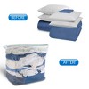 MagicBag™ by Smart Design X-Large Cube Vacuum Sealed Closet Organizers, Clear, 12 Pack - 4 of 4