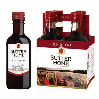 Sutter Home Red Blend Red Wine - 4pk/187ml Bottles