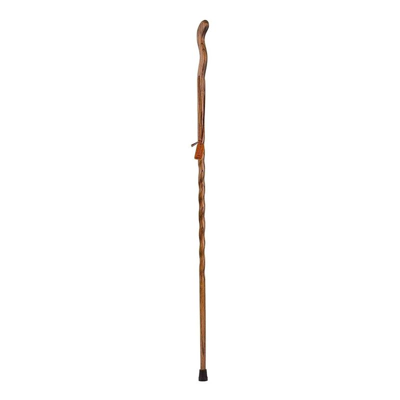 Brazos Twisted Backpacker Red Oak Walking Stick, 250 lbs. Weight Capacity, 2 of 7