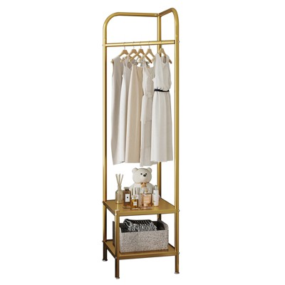 Metal Corner Coat Racks,Freestanding Garment Rack With Storage Shelf,Clothing Racks Entryway Coat Rack For Hallway,Entryway, Bedroom,Living Room