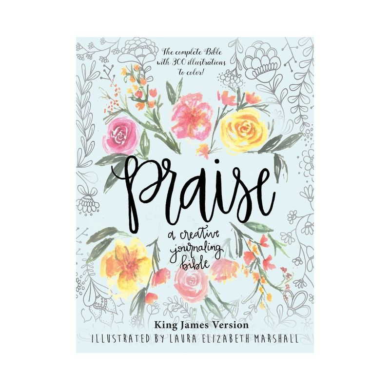 Praise: A Creative Journaling Bible - (Hardcover), 1 of 2