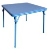 Plastic Development Group CH0020 Easy Cleanup 5 Piece Colorful Portable Kids Foldable Activity Table and Chair Set, Multicolor - 2 of 4