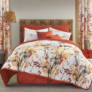 BrylaneHome Funky Floral 6 Piece Comforter Set - 1 of 4