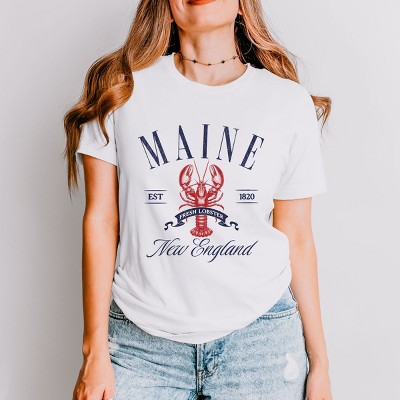 Simply Sage Market Maine New England Short Sleeve Tee
