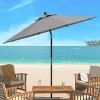 Cannes 9Ft Wooden Umbrella - PAT8009 - Safavieh - 2 of 4