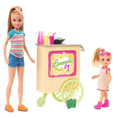 barbie doll and playset