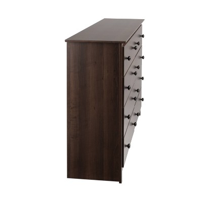 Fremont Espresso Horizontal 8-Drawer Dresser with Deep Storage