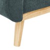 APRILSOUL 67.7" Wide Mid-Century Modern Upholstered Tufted Loveseat Sofa With Wooden Legs - 4 of 4