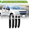 Unique Bargains Exterior Door Handle Cover for Chevrolet Colorado 2023-2024 ABS 1 Set - 2 of 4