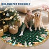 Christmas Living Room Rug, Plaid Aesthetic Printed Christmas Rugs, Soft Xmas Washable Rug for Bedroom Dining Room, Area Rug Carpets for Under Table - 4 of 4
