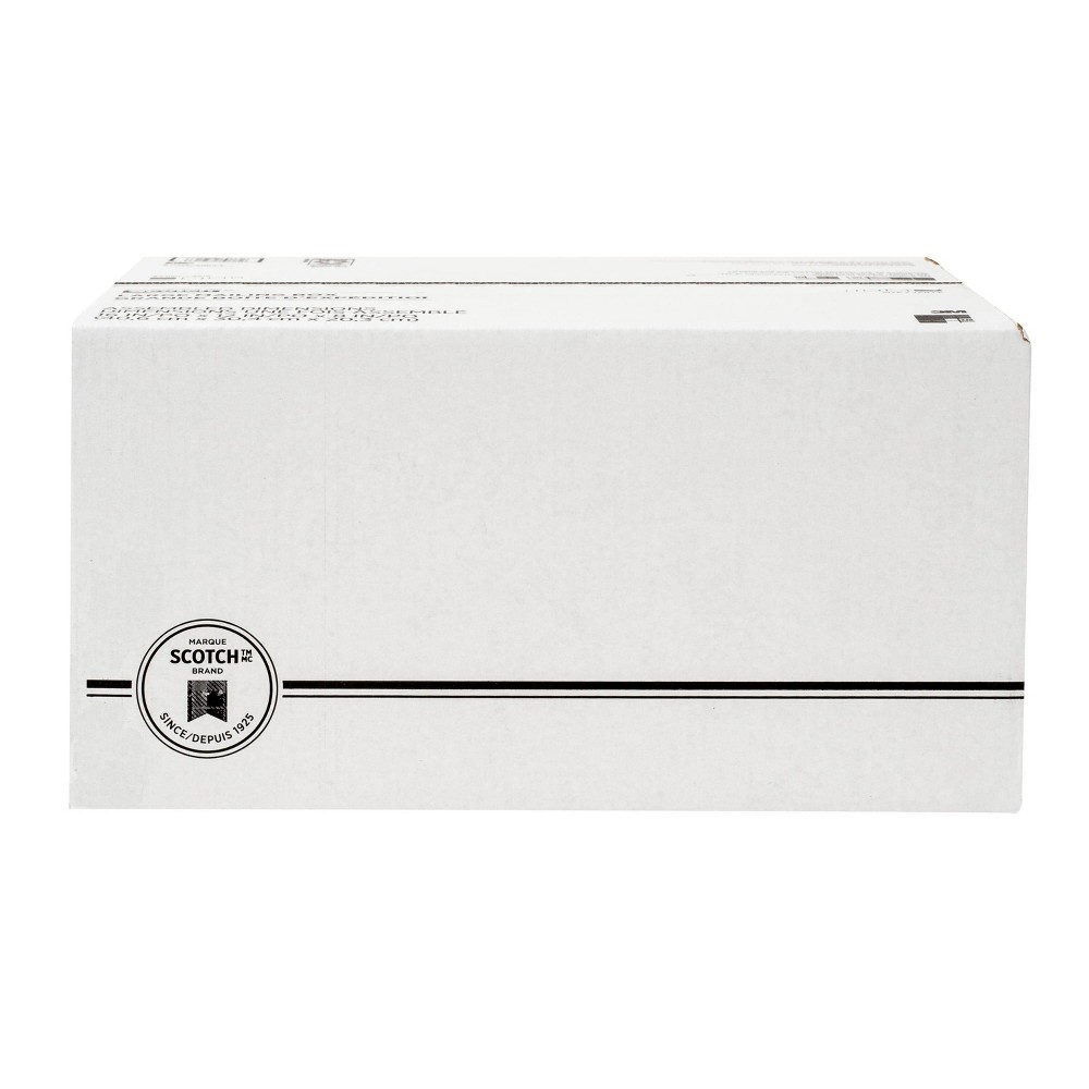 Scotch 16" x 12" x 8" Mailing Box White: Cardboard Shipping & Moving Packaging, No Closure, 1 Pack
