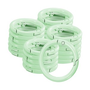 Unique Bargains Metal Spring O Rings Zinc Alloy Durable Multipurpose Lightweight Buckle - 1 of 4