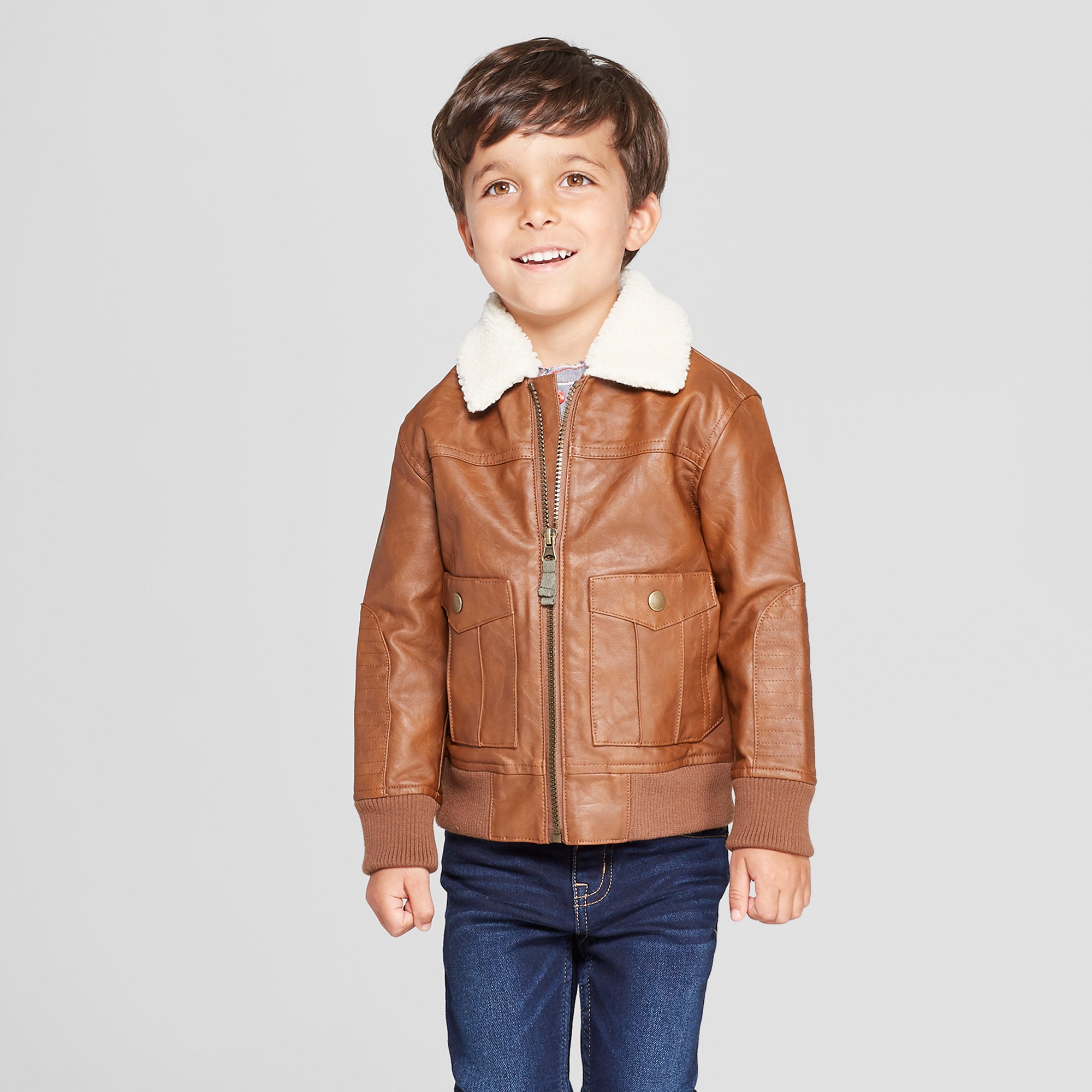 Genuine Kids from OshKosh Toddler Boys' Aviator Bomber Jacket