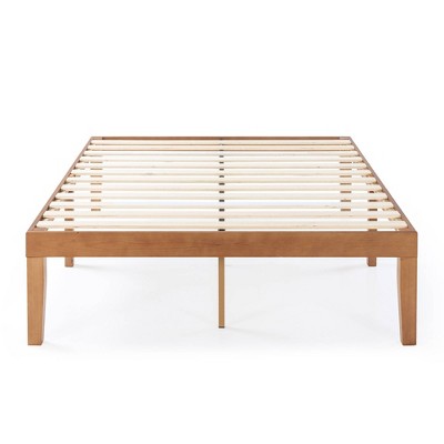 Best Price Mattress 16" Naturalista Classic Solid Wood Platform Bed