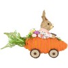 Northlight Girl Bunny with Carrot Car Easter Decoration - 13" - 4 of 4