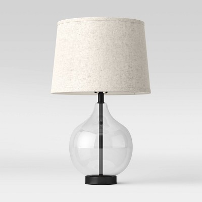 Small Stacked Glass Ball Table Lamp Base (includes Led Light Bulb) Brass -  Threshold™ : Target