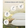SONGMICS HOME Bed Pillows Standard Size Set of 2, Down Alternative Hotel Pillow, 20 x 26 Inches, Cloud White - 3 of 4