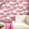 RoomMates Beach Social Peel and Stick Wallpaper Pink: Removable Vinyl, Self-Adhesive, Multicolored, 28 Sq Ft Coverage - 4 of 4