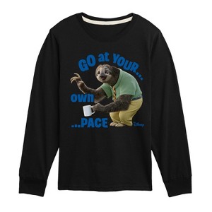 Boys' - Disney - Your Own Pace Long Sleeve Graphic T-Shirt - 1 of 4
