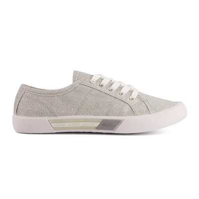 Женские кроссовки Andrea Casual Canvas Sneakers 77220, Grey, 5 — фото 6