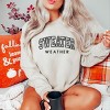 Simply Sage Market Embroidered Sweater Weather Sweatshirt - 2 of 4